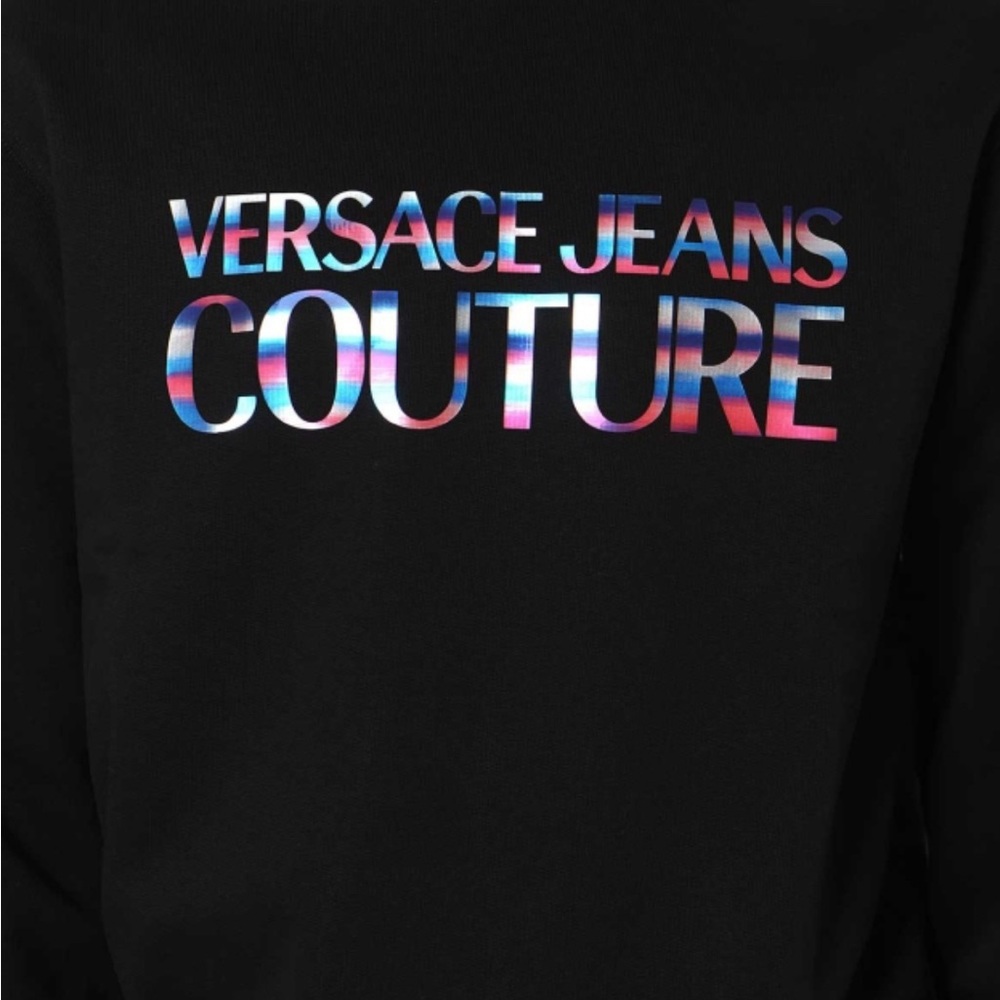 Versace Jeans Collection Black Crewneck Sweater